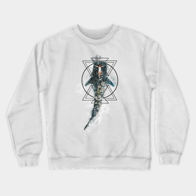 Pisces Crewneck Sweatshirt by Zanephiri